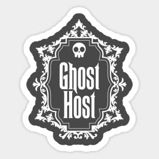 GHOST HOST Sticker